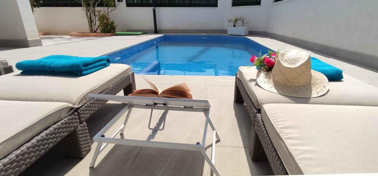 Casa Soleada Piscina Climatizada Y Privada Villa Santiago De La Ribera Exterior photo