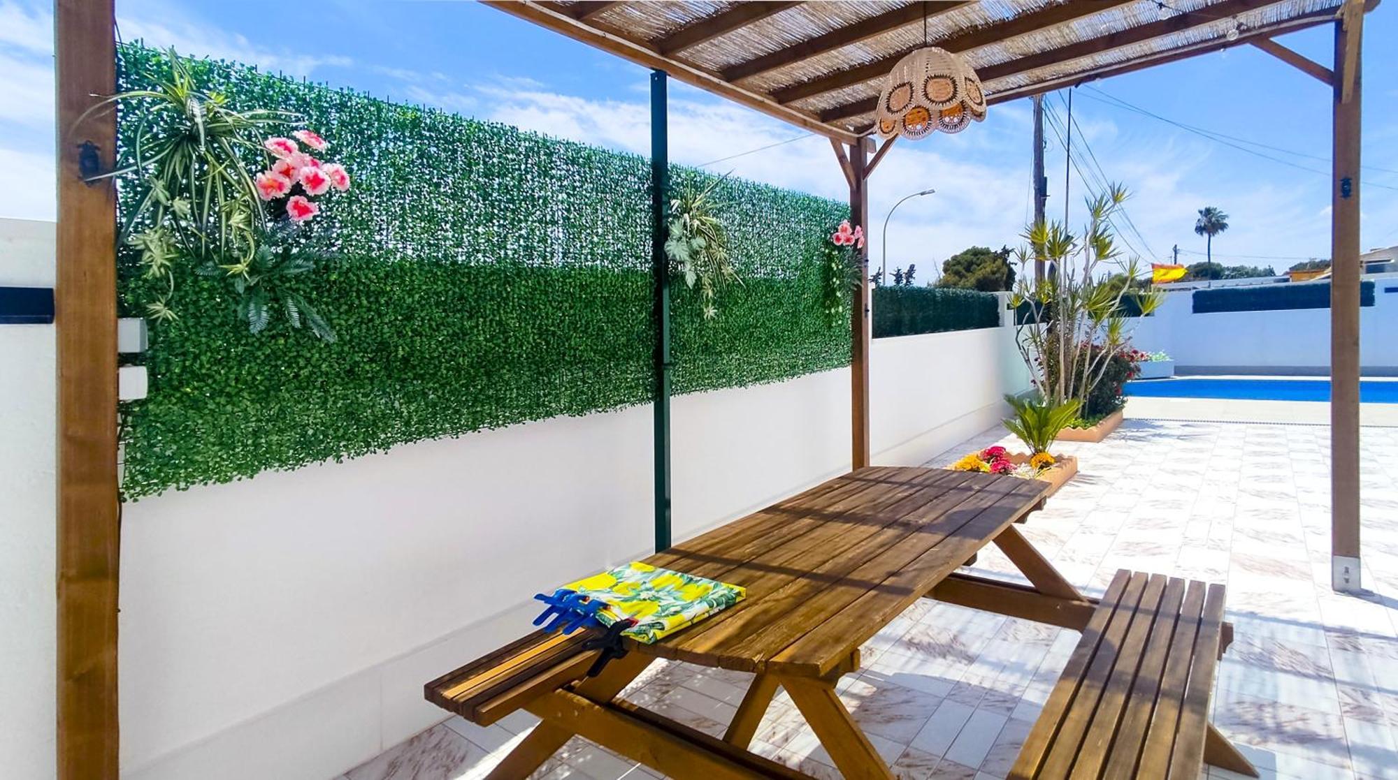 Casa Soleada Piscina Climatizada Y Privada Villa Santiago De La Ribera Exterior photo